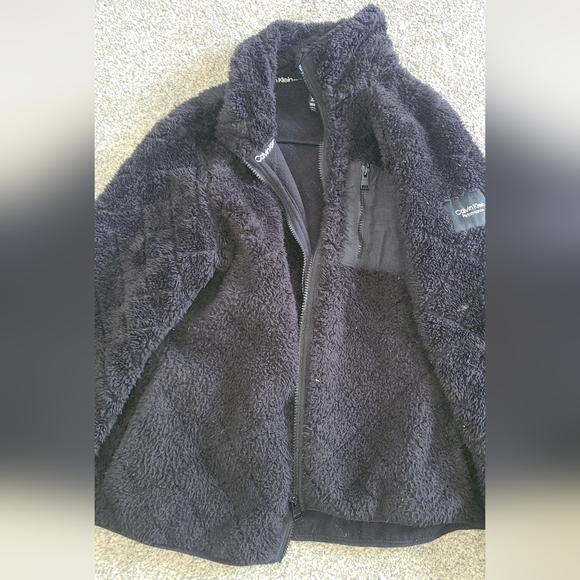 Calvin Klein fleece coat - Picture 1 of 1